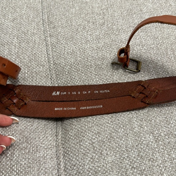 H&M Beige Belt size Small - Picture 5 of 5